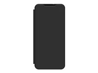 Anymode GP-FWA256AMA - Läppäkansi matkapuhelimelle - polykarbonaatti, polyuretaani - musta malleihin Galaxy A25 GP-FWA256AMABW